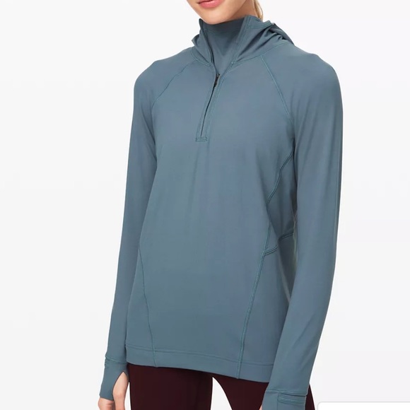 lululemon athletica Tops - Lululemon Half Zip Sweater Size 4